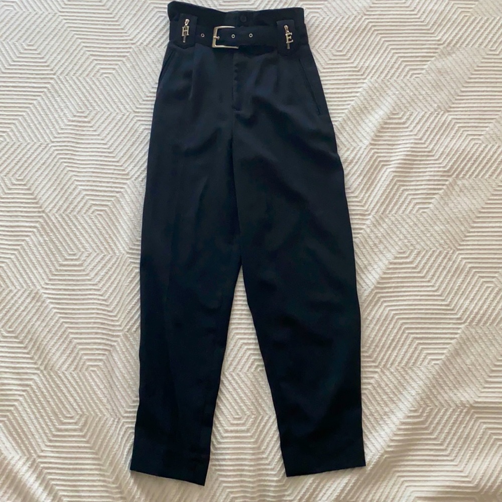 Vintage high waisted black pants size 0/XSM